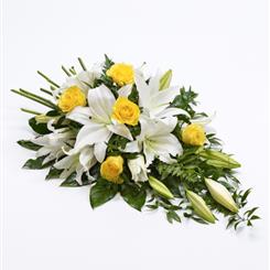Lily and rose stem end spray 
