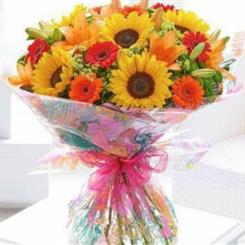 Good cheer handtied bouquet   
