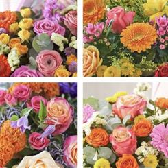 Large Florist choice vibrant hand tied bouquet