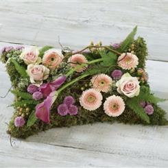 Vintage woodland pillow