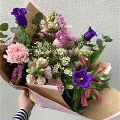 Arlette sustainable hand tied bouquet