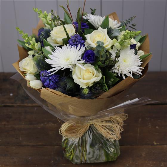 Blues and Whites Arlettes Florist Peacehaven